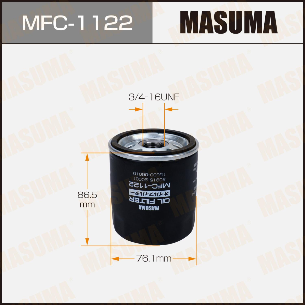 OILFILTER 1122 MFC-1122