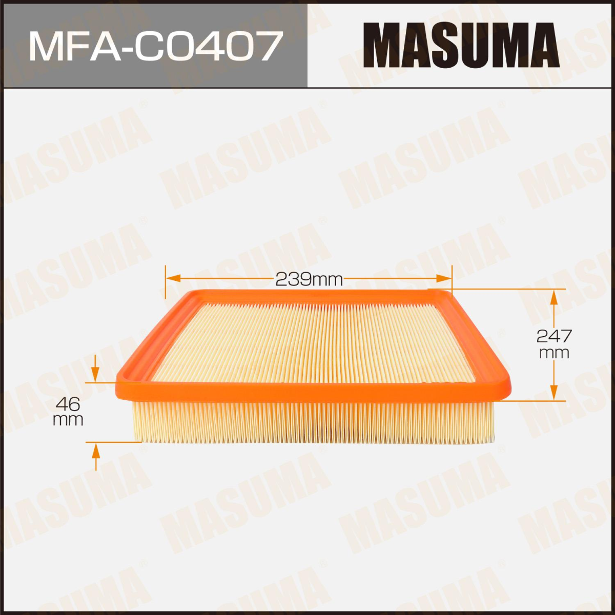 AIR FILTER MFA-C0407