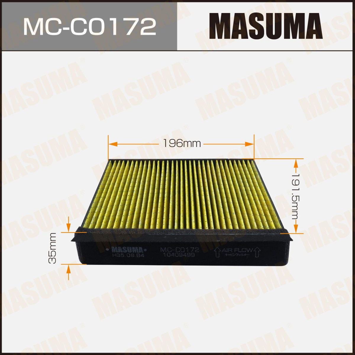 CABIN AIR FILTER MC-C0172
